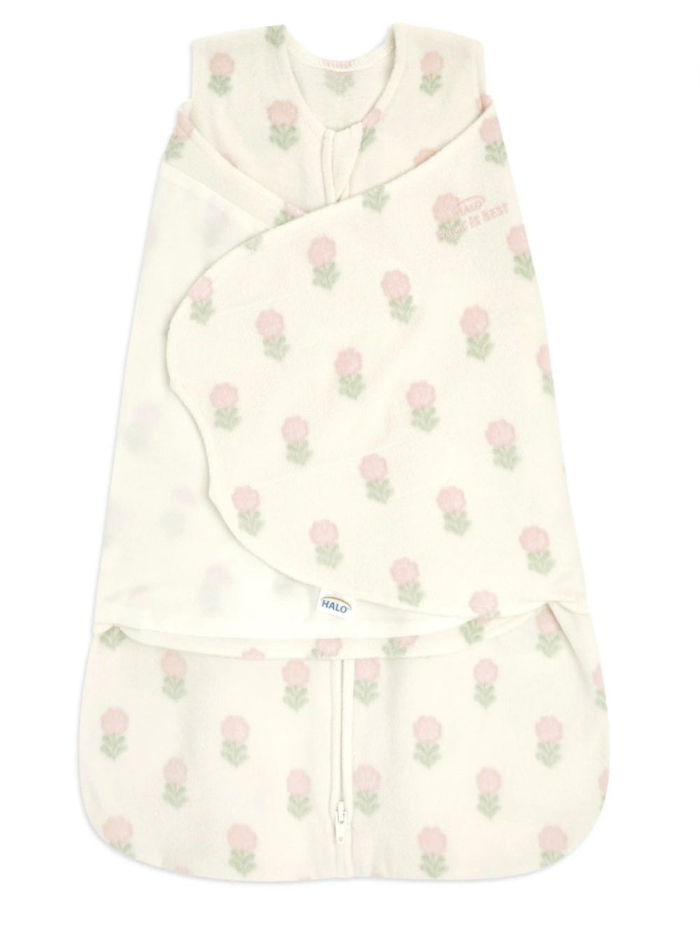 Baby Floral Swaddle Sack - Block Flower
